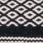 black/ivory