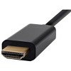 Monoprice Mini DisplayPort 1.2a to HDTV Cable - 6 Feet - Black | Supports Up to 4K Resolution And 3D Video - Select Series - image 4 of 4