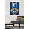 Trends International MLB Kansas City Royals - Logo 20 Framed Wall Poster Prints - 2 of 4