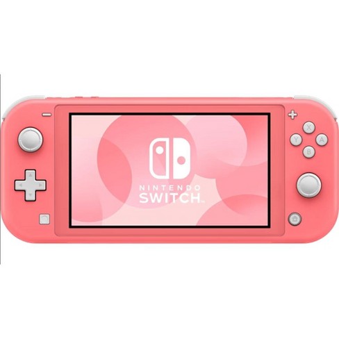 Nintendo Switch Lite Gaming Console - Coral Pink - Manufacturer Refurbished  : Target