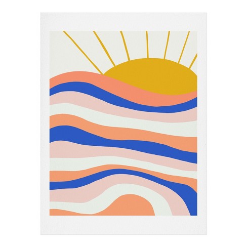 Sunshinecanteen Sunrise Surf Art Print - 11