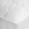 Down Alternative Microfiber Deep Pocket Quilted Mattress Pads by Blue Nile Mills - image 3 of 4