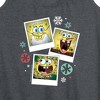 Women's - SpongeBob SquarePants - Christmas Photo Collage Graphic Racerback Tank - 2 of 4