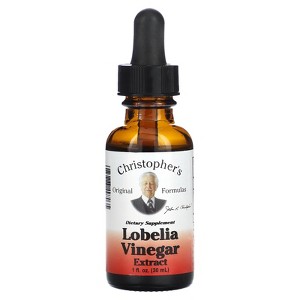 Christopher's Original Formulas Lobelia Vinegar Extract, 1 fl oz (30 ml) - 1 of 2