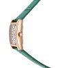 Peugeot Women's Contour Tank Shape Case Green Watch with Roman Numerals - 3 of 4