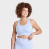 Women's Seamless Medium Support Racerback Sports Bra - All In Motion™ - 3 of 4