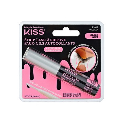 KISS Products Adhesive False Eyelashes - Black