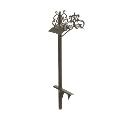 Photo 1 of ****USED** OPEN BOX MAY BE MISSING HARDWARE***
Liberty Garden LBG-649-KD Steel Decorative Garden Hose Stand with Hyde Park Design for Backyard, Garden, or Home in Bronze