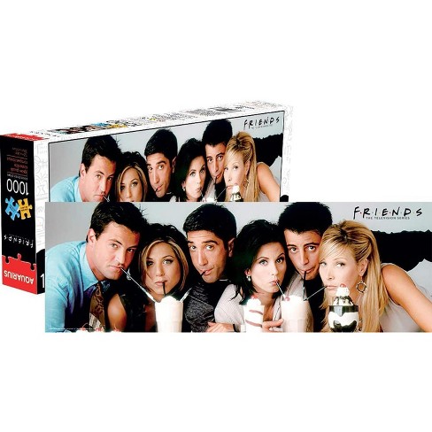  AQUARIUS Friends Collage Puzzle (1000 Piece Jigsaw Puzzle) -  Officially Licensed Friends TV Show Merchandise & Collectibles - Glare Free  - Precision Fit - 20 x 28 Inches : Toys & Games