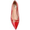 Journee Collection Womens Rumi Kitten Heel Loafer Pointed Toe Pumps - 4 of 4