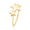 Ross-Simons 14kt Yellow Gold Star Ring - 3 of 4