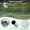 GDFStudio Marge Outdoor Large Metal Walk-in Chicken Coop with Waterproof Cover - 4 of 4