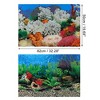 Unique Bargains Aquarium Background Poster Double-sided Fish Tank Background Decorative Pictures PVC 1 Pc - 4 of 4