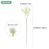 Unique Bargains Artificial Baby's Breath Faux Gypsophila Plastic Bouquets Real Touch Flowers 22.8" - 3 of 4