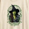 Women's - Wicked - Art Noveau Elphaba Short Sleeve Graphic T-Shirt - 2 of 4