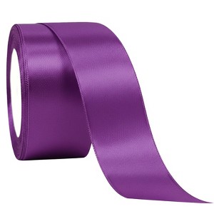 Wrapables Christmas Satin Ribbon for Holiday Gift Wrapping, Weddings, Ribbon Bow, Floral Bouquets, DIY Crafts, 1.5 Inch x 25 Yards - 1 of 4