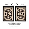 Evergreen Flag Cambridge Chic Letter R Monogram Applique Garden Flag - 12.5" Wide x 18" High - 2 of 4