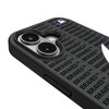 MLB National League Teams Text Backdrop Bump Cell Phone Case for Apple iPhone 17 Series - 4 of 4