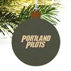 Portland Secondary Logo Wood Christmas Tree Holiday Ornament - 4 of 4