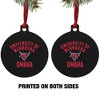 Omaha Maverick Aluminum Holiday Christmas Tree Ornament - 2 of 4