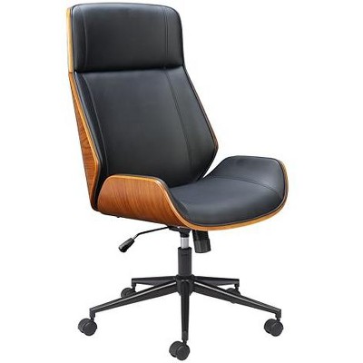 Zuo Flex High Back Office Chair Black