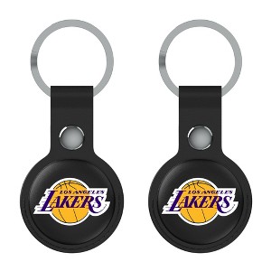 Keyscaper NBA Western Conference Teams Insignia Black Airtag Holder 2-Pack - 1 of 4