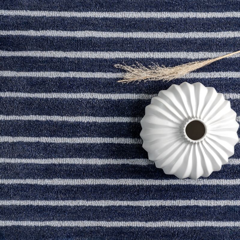 Emily Henderson x RugsUSA - Pacific Striped Wool Area Rug, 5 of 7