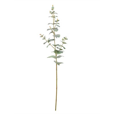 Vickerman 27" Artificial Green Eucalyptus Spray. Includes 3 sprays per pack.