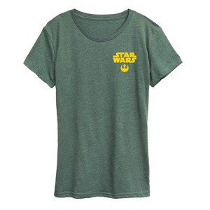 Women's - Star Wars - Rebel Group Short Sleeve Graphic T-Shirt - 1 of 4