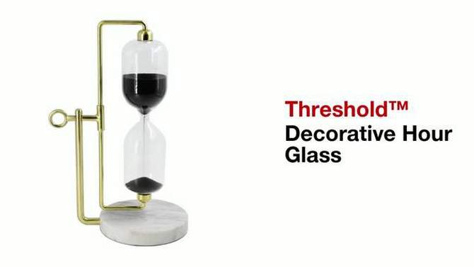 Decorative 15-Minute Hourglass - Threshold&#8482;, 2 of 12, play video