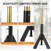 Acekool 3-Ton RV Stabilizer Jacks 2-Pack, 6000lbs Telescopic Adjustable 16"-30" Leveling Support Stands for 5th Wheels, Trailers, Campers, Black - 3 of 4