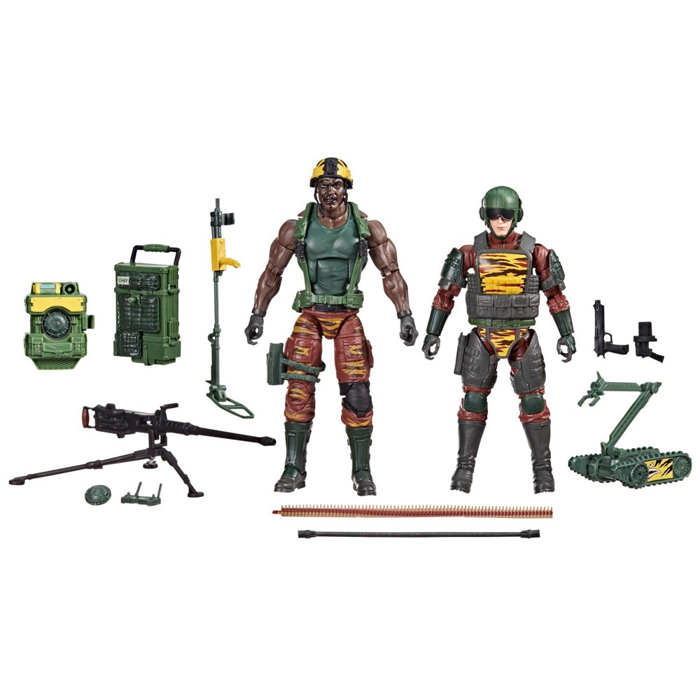 G.I. Joe Tiger Force Roadblock, Tripwire, and M.A.C.L.E.O.D. Action Figure Set