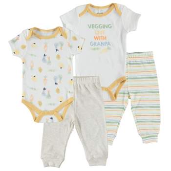 Chick Pea Gender Neutral Baby Clothes Mix Match Set