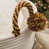 Colonial Mills Candy Cane Basket - Red/Green 14"x14"x14" - 2 of 4