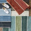 Design Imports Spice Color Block Cotton Chindi Rug 4X6Ft - 4 of 4