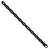 Black Bow Jewelry Men's 9mm Black Plated Tungsten Anchor Link Chain Bracelet, 9 Inch - 2 of 4