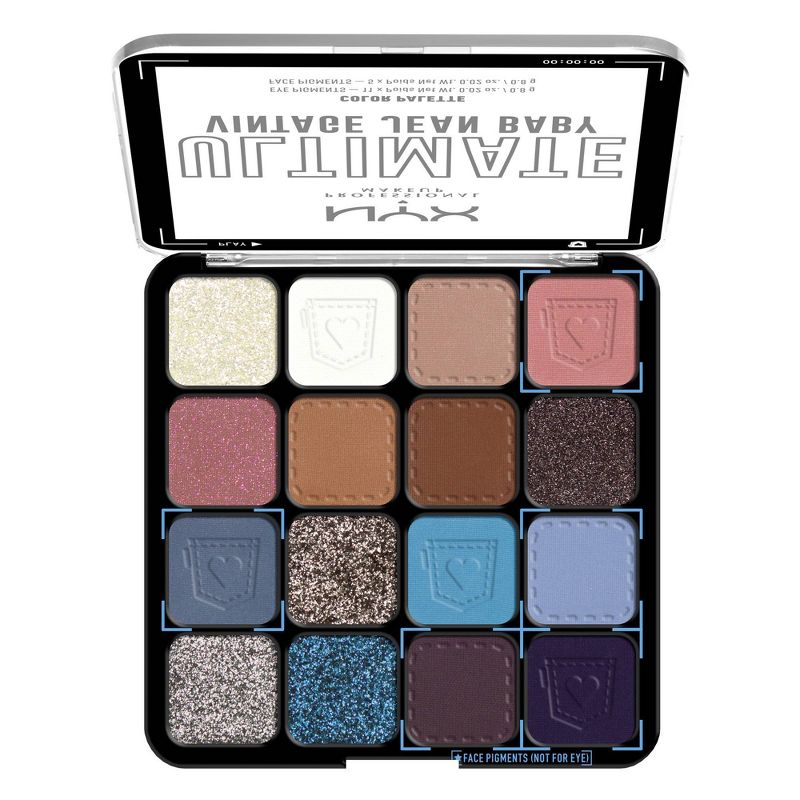 NYX Professional Makeup Ultimate Eyeshadow Palette, 3 of 18