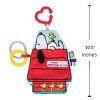 Peanuts Snoopy & Woodstock 10.5" Inch On-the-Go Teether Crinkle Activity Toy - 4 of 4