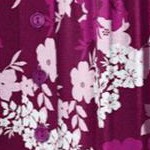 deep claret graphic bloom