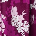 deep claret graphic bloom