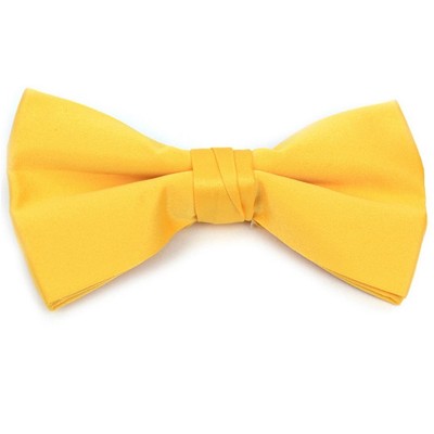 Young Boy's Pre-tied Clip On Bow Tie - Formal Tuxedo Solid Color