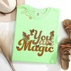 Simply Sage Market Women's Boho You Are Magic Short Sleeve Garment Dyed Tee - 3 of 4