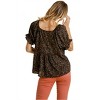 Women's Square Neck Floral Babydoll Top - umgee - 3 of 4