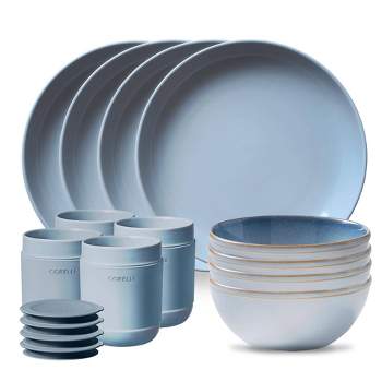 Corelle 16pc Stoneware Dinnerware Set