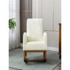 27.1"Nursery Rocking Accent Chair with High Back - 2 of 4