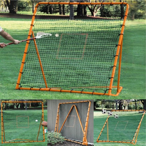 Baseball and Softball Training with Extra Net and Additional Straps 6x3.5 Ft Victorem Lacrosse Rebounder Bounce Back Lacrosse Net Pitch Back Rebounder for Lacrosse 