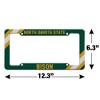 North Dakota State Corner Stripes License Plate Clear Frame - image 4 of 4