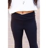 Women's Liz Crossover Bootcut Leggings with Pockets - Julia Rose - 4 of 4