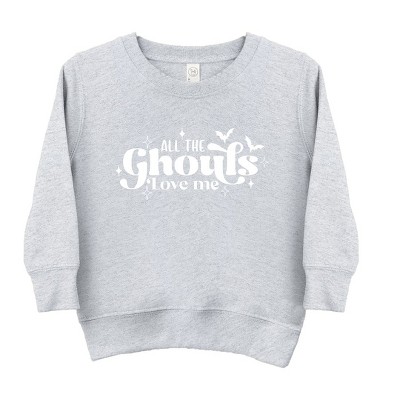 The Juniper Shop All The Ghouls Love Me Diamonds Toddler Graphic Sweatshirt