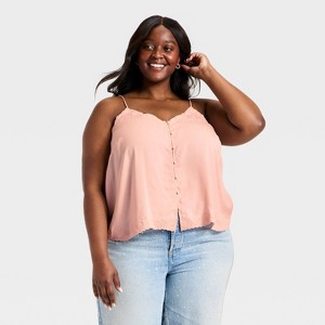 Women's Cutwork Cami - Universal Thread™ - 1 of 3